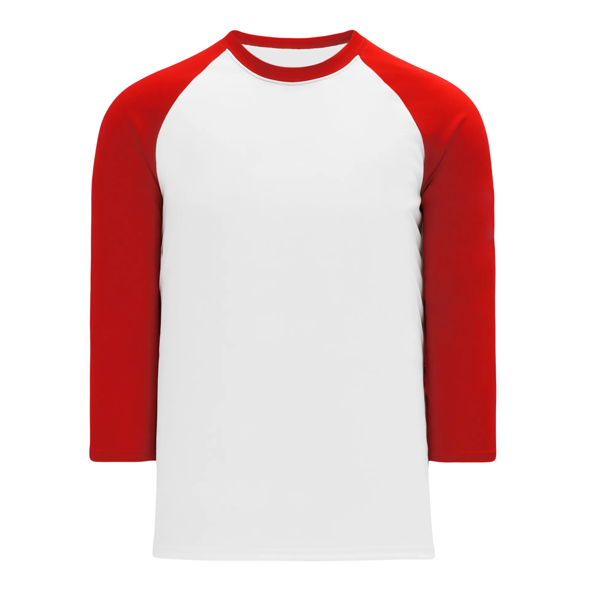 Athletic Knit (AK) S1846A-209 Adult White/Red Soccer Jersey