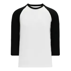 Athletic Knit (AK) S1846A-222 Adult White/Black Soccer Jersey