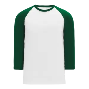 Athletic Knit (AK) S1846A-279 Adult White/Dark Green Soccer Jersey