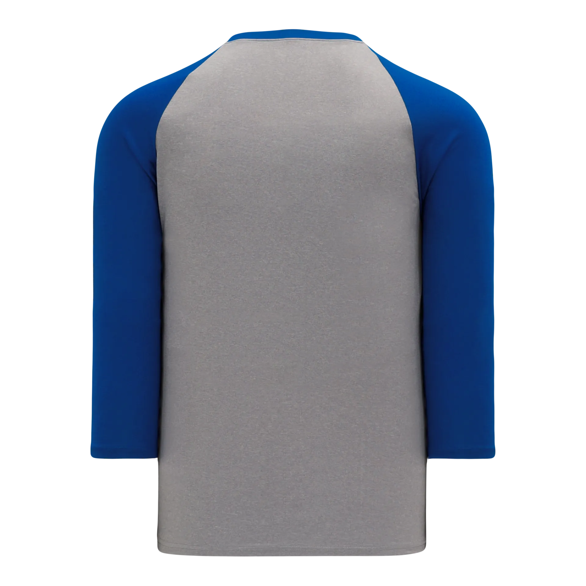 Athletic Knit (AK) S1846A-922 Adult Heather Grey/Royal Blue Soccer Jersey