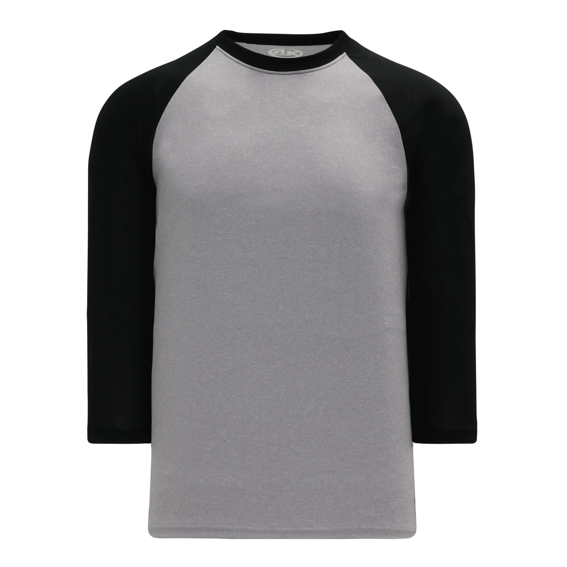 Athletic Knit (AK) S1846Y-920 Youth Heather Grey/Black Soccer Jersey