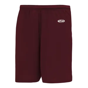 Athletic Knit (AK) SS1300L-009 Ladies Maroon Soccer Shorts