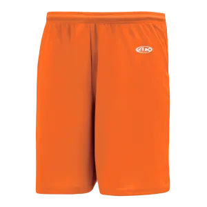 Athletic Knit (AK) SS1300L-064 Ladies Orange Soccer Shorts