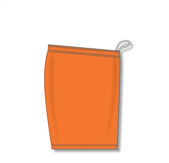 Athletic Knit (AK) SS1300L-064 Ladies Orange Soccer Shorts