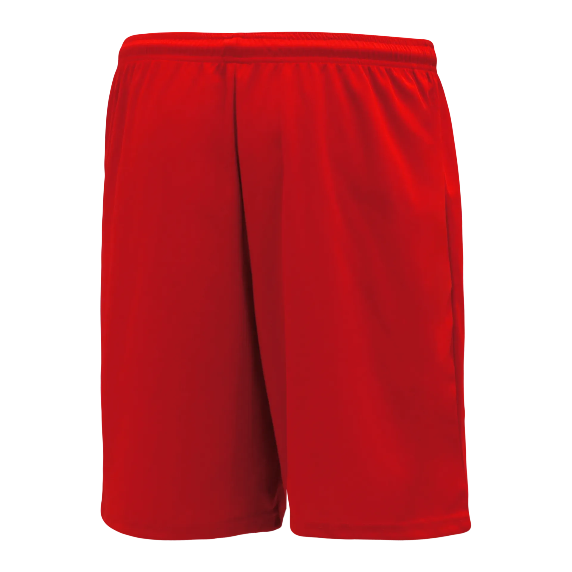 Athletic Knit (AK) SS1300M-005 Mens Red Soccer Shorts