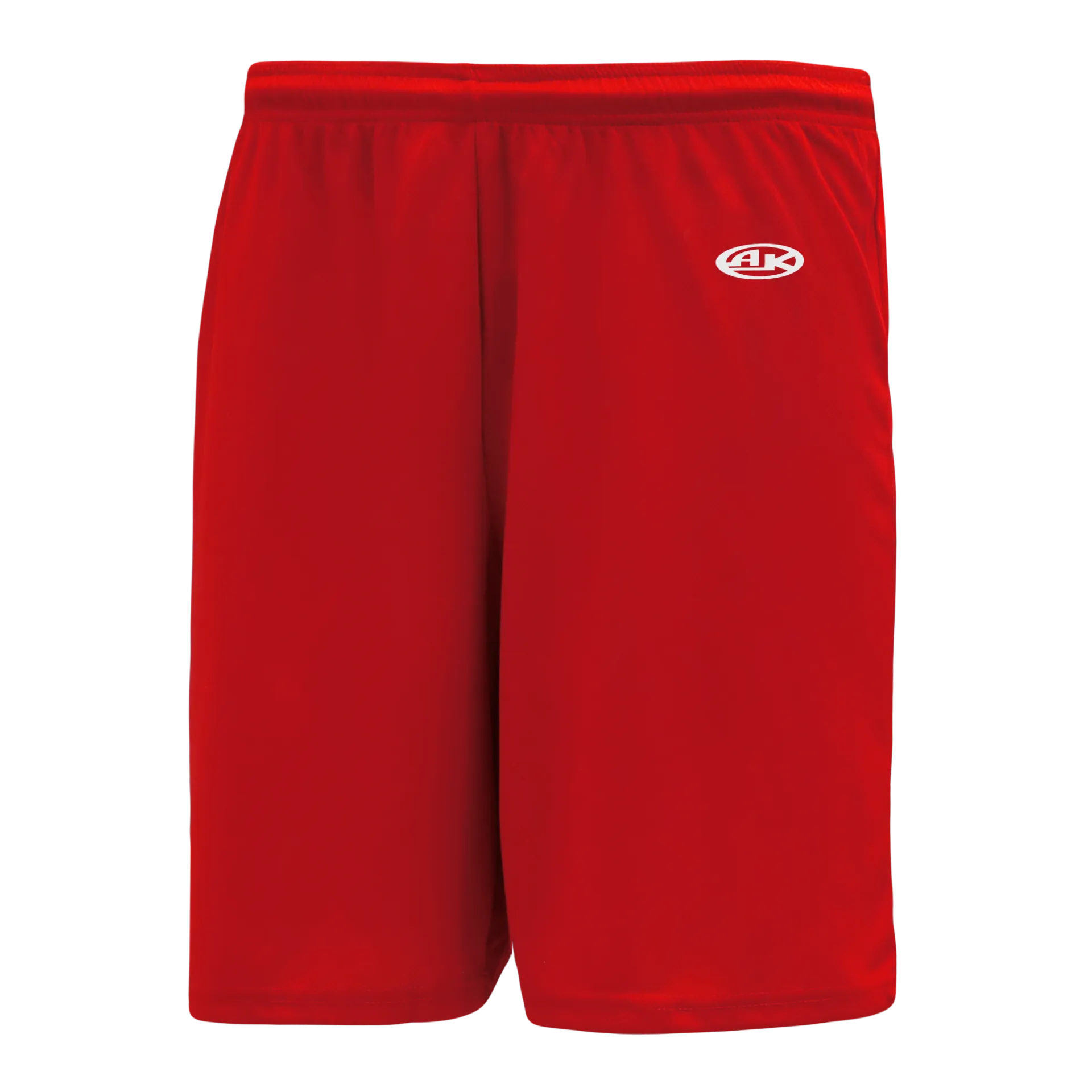 Athletic Knit (AK) SS1300M-005 Mens Red Soccer Shorts