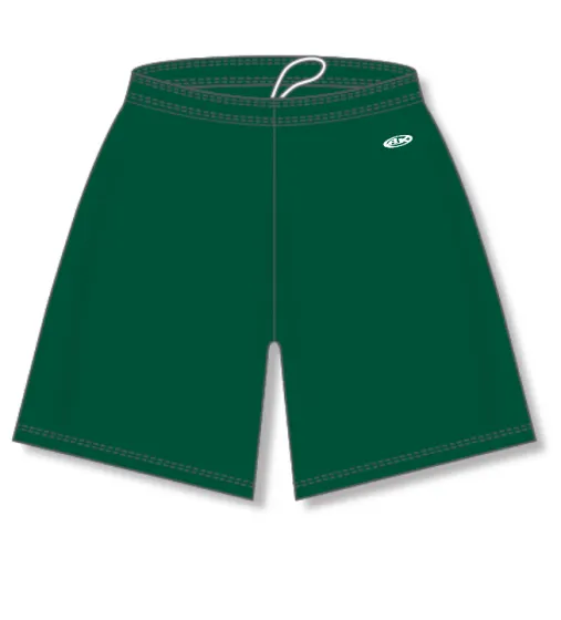 Athletic Knit (AK) SS1300M-029 Mens Dark Green Soccer Shorts