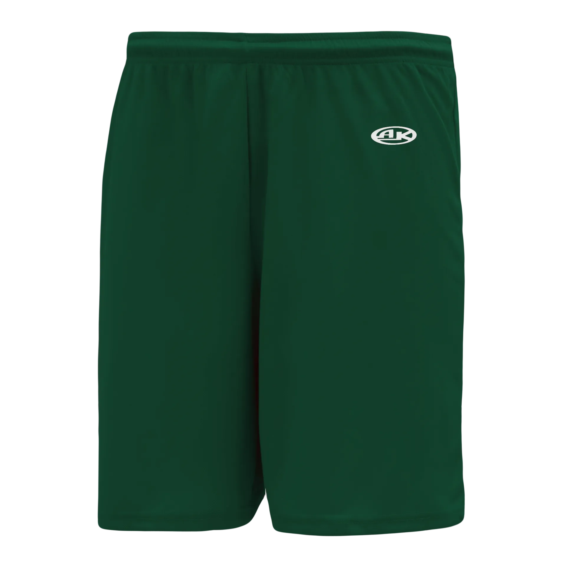 Athletic Knit (AK) SS1300M-029 Mens Dark Green Soccer Shorts