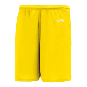 Athletic Knit (AK) SS1300M-055 Mens Maize Soccer Shorts