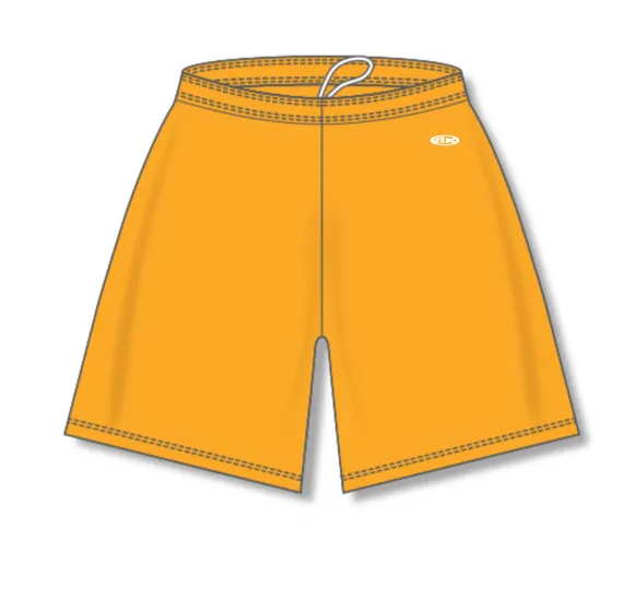 Athletic Knit (AK) SS1300Y-006 Youth Gold Soccer Shorts