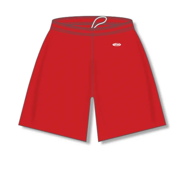 Athletic Knit (AK) SS1700M-005 Mens Red Soccer Shorts