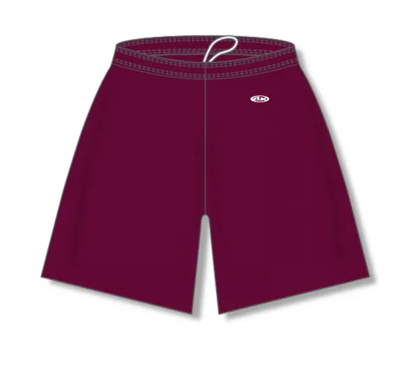 Athletic Knit (AK) SS1700M-009 Mens Maroon Soccer Shorts