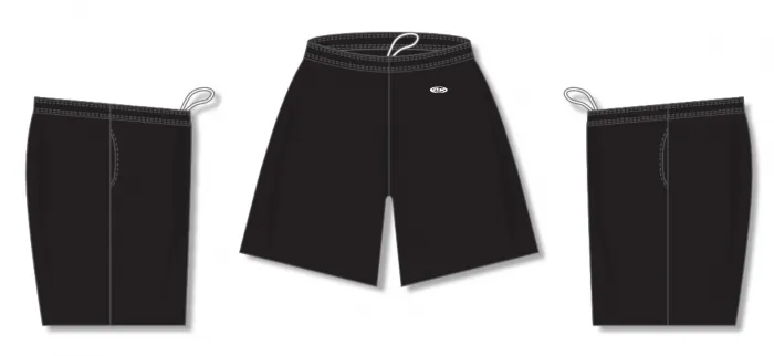 Athletic Knit (AK) SS1700Y-001 Youth Black Soccer Shorts