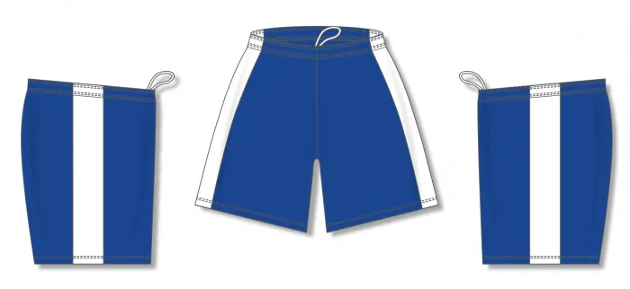 Athletic Knit (AK) SS9145L-206 Ladies Royal Blue/White Pro Soccer Shorts