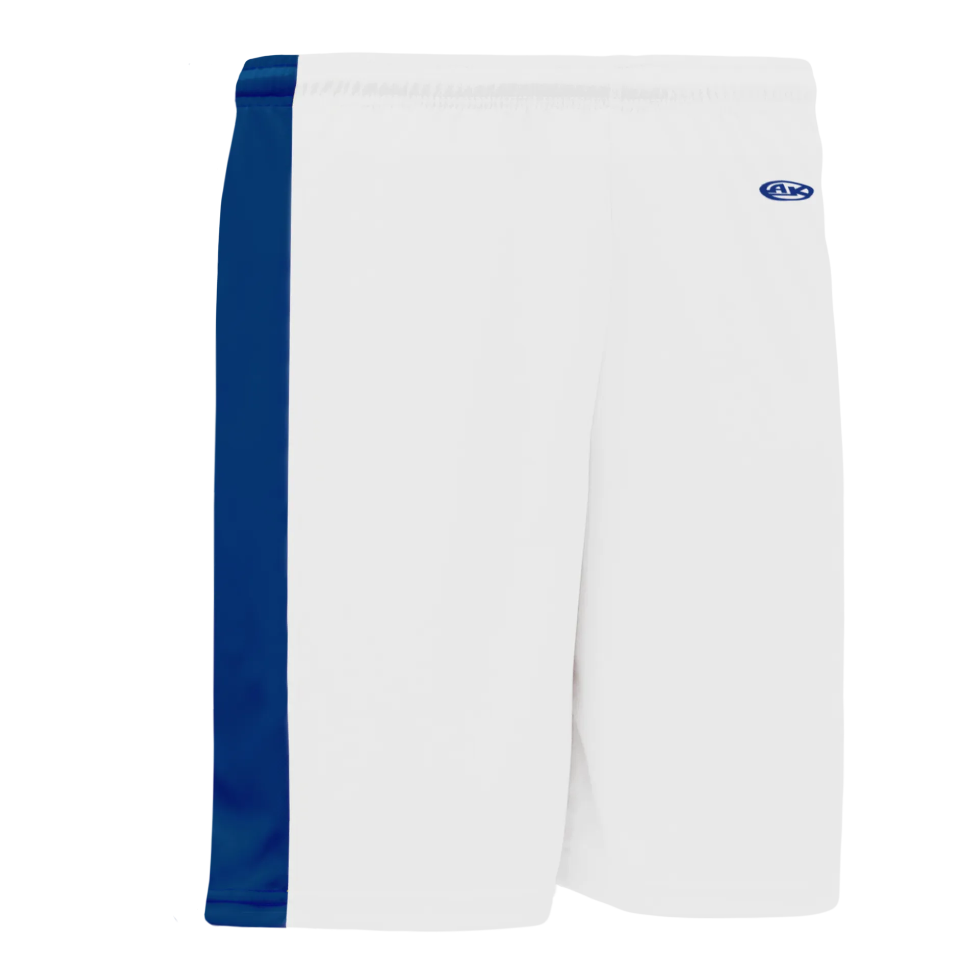 Athletic Knit (AK) SS9145L-207 Ladies White/Royal Blue Pro Soccer Shorts