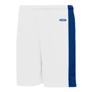 Athletic Knit (AK) SS9145L-207 Ladies White/Royal Blue Pro Soccer Shorts