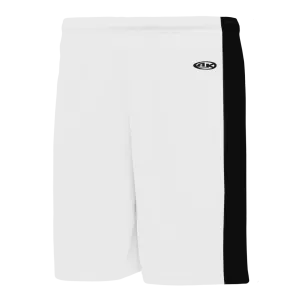 Athletic Knit (AK) SS9145L-222 Ladies White/Black Pro Soccer Shorts