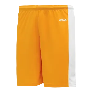 Athletic Knit (AK) SS9145L-236 Ladies Gold/White Pro Soccer Shorts