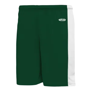 Athletic Knit (AK) SS9145L-260 Ladies Dark Green/White Pro Soccer Shorts