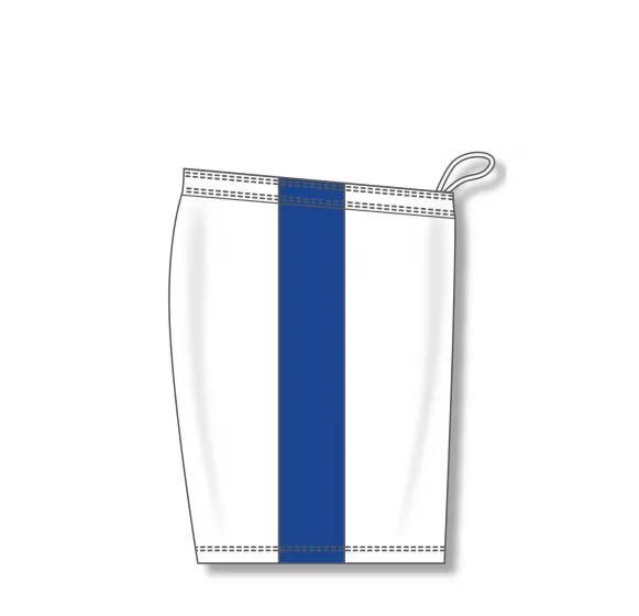 Athletic Knit (AK) SS9145M-207 Mens White/Royal Blue Pro Soccer Shorts