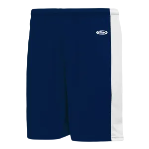 Athletic Knit (AK) SS9145M-216 Mens Navy/White Pro Soccer Shorts