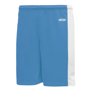 Athletic Knit (AK) SS9145M-227 Mens Sky Blue/White Pro Soccer Shorts