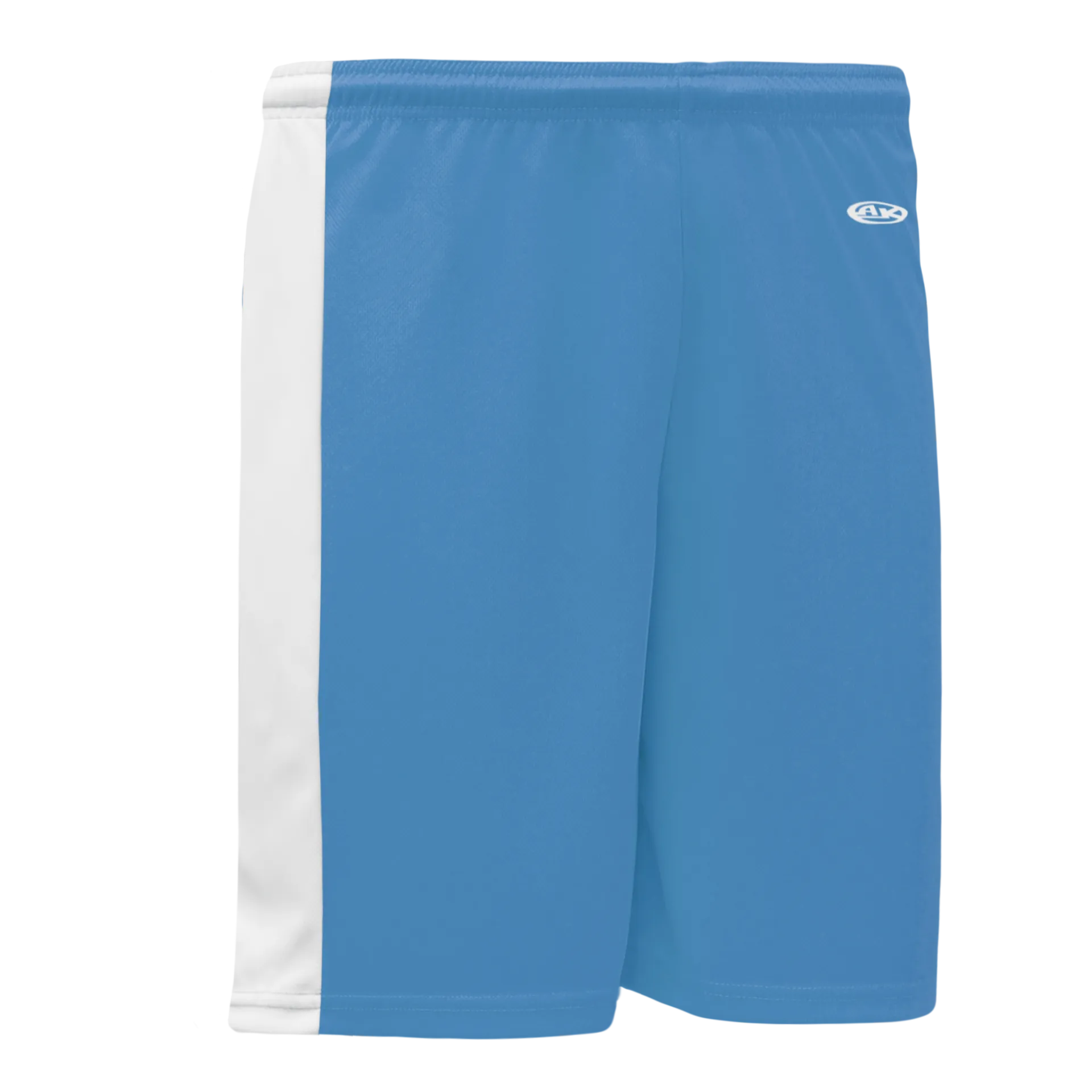 Athletic Knit (AK) SS9145M-227 Mens Sky Blue/White Pro Soccer Shorts