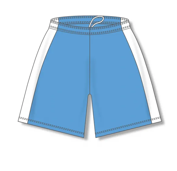 Athletic Knit (AK) SS9145M-227 Mens Sky Blue/White Pro Soccer Shorts