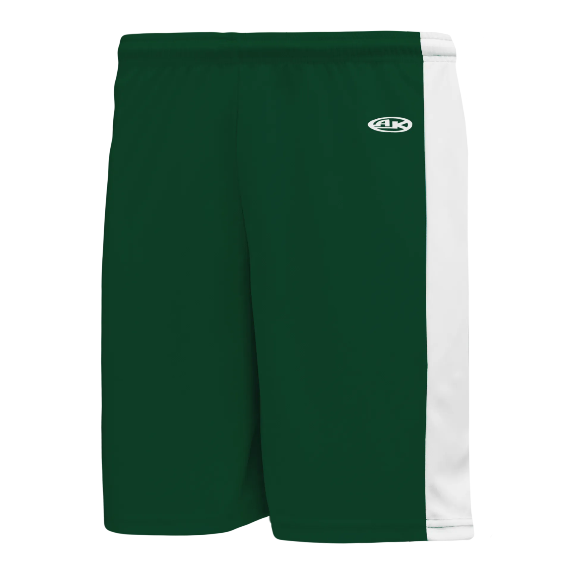 Athletic Knit (AK) SS9145Y-260 Youth Dark Green/White Pro Soccer Shorts