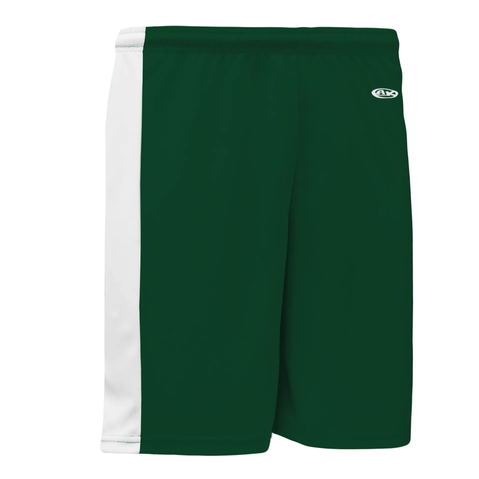 Athletic Knit (AK) SS9145Y-260 Youth Dark Green/White Pro Soccer Shorts