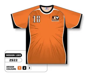 Athletic Knit Custom Sublimated Soccer Jersey Design 1203