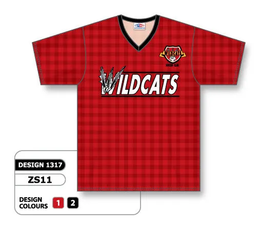 Athletic Knit Custom Sublimated Soccer Jersey Design 1317