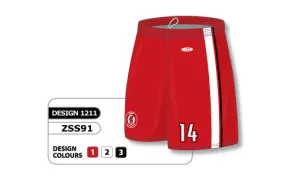 Athletic Knit Custom Sublimated Soccer Short Design 1211