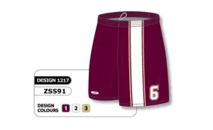 Athletic Knit Custom Sublimated Soccer Short Design 1217