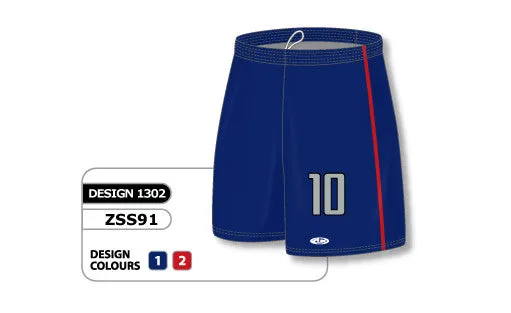 Athletic Knit Custom Sublimated Soccer Short Design 1302