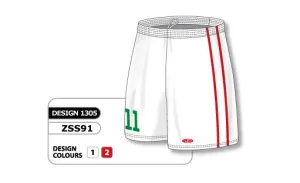 Athletic Knit Custom Sublimated Soccer Short Design 1305