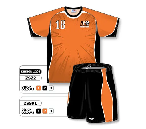 Athletic Knit Custom Sublimated Soccer Uniform Set Design 1203