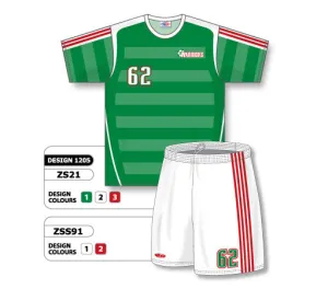 Athletic Knit Custom Sublimated Soccer Uniform Set Design 1205