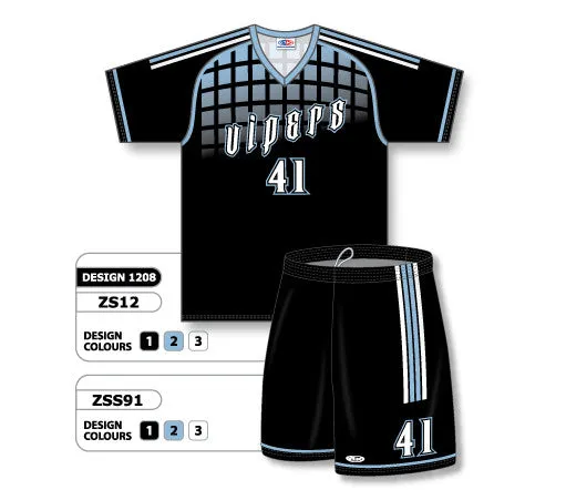 Athletic Knit Custom Sublimated Soccer Uniform Set Design 1208