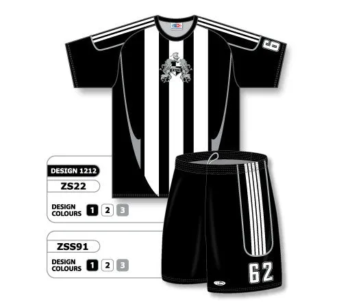 Athletic Knit Custom Sublimated Soccer Uniform Set Design 1212