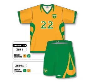 Athletic Knit Custom Sublimated Soccer Uniform Set Design 1214