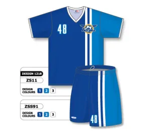 Athletic Knit Custom Sublimated Soccer Uniform Set Design 1218