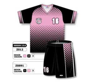 Athletic Knit Custom Sublimated Soccer Uniform Set Design 1314