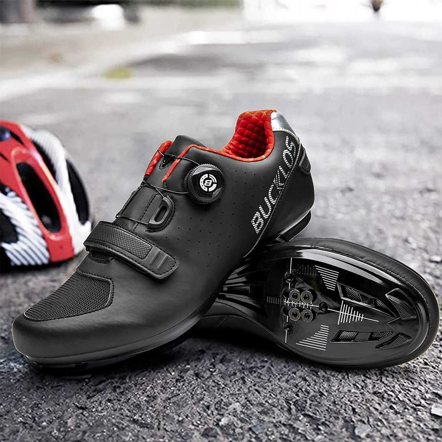 B718 Road Cycling Shoes with Cleats US