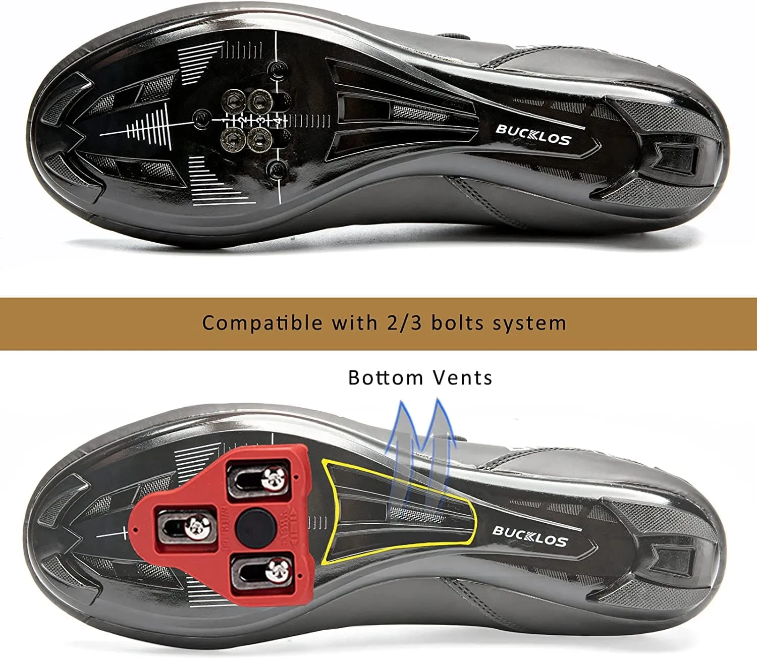 B718 Road Cycling Shoes with Cleats US