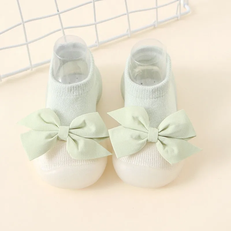 Baby Socks Shoes Infant Cute Cartoon Kids Soft Rubber Sole Booties Toddler Girls First Walker