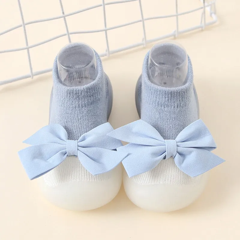 Baby Socks Shoes Infant Cute Cartoon Kids Soft Rubber Sole Booties Toddler Girls First Walker