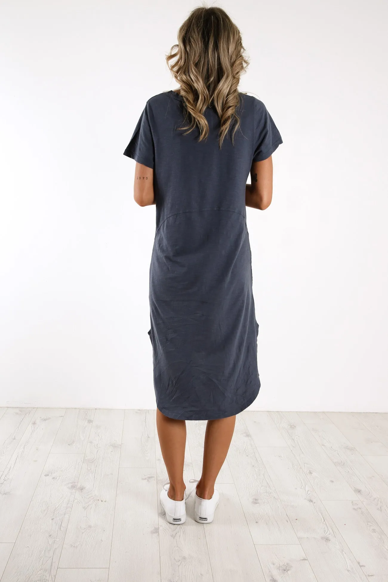 Bayley Dress Navy