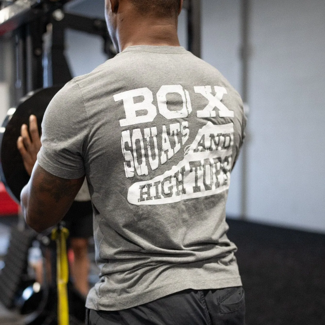 Box Squats High Tops T-Shirt™ - Grey