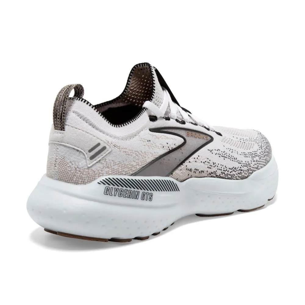 'Brooks' Women's Glycerin StealthFit GTS 21 -White / Grey / Black